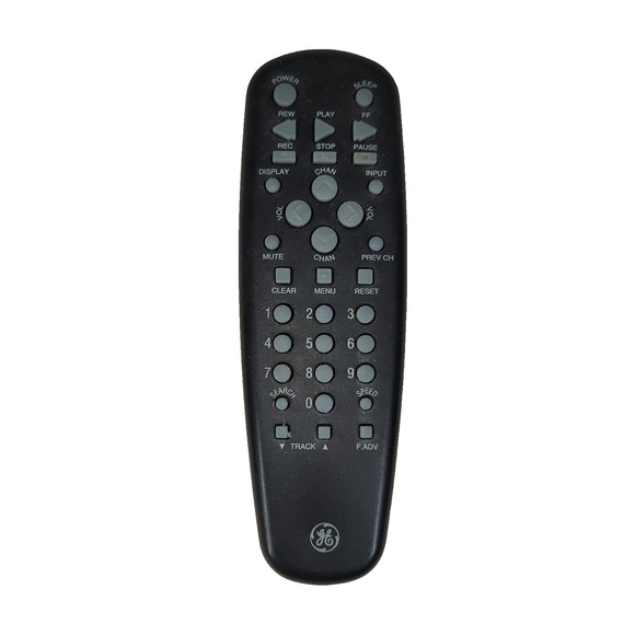 VTG GE 13TVR62 2000 13 Retro Gaming TV VCR Combo Remote Only Tested & Working - Picture 1 of 4